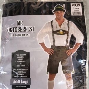 Mr. Oktoberfest Adult Costume! New!